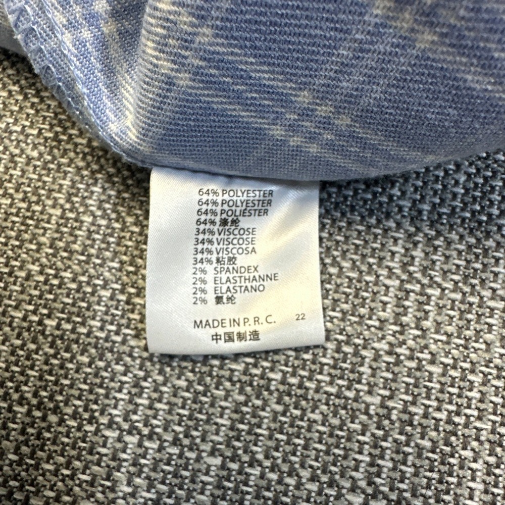 Brandy Melville Colleen Blue Gingham Mini Dress XS Blue White Babydoll Plaid - Picture 8 of 12